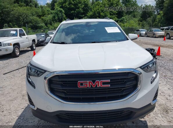 3GKALMEV9ML399107 2021 GMC TERRAIN White Front view