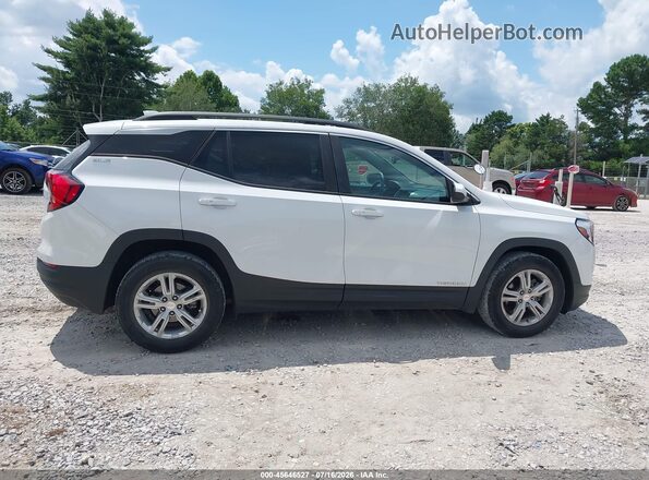 3GKALMEV9ML399107 2021 GMC TERRAIN White Rear interior view