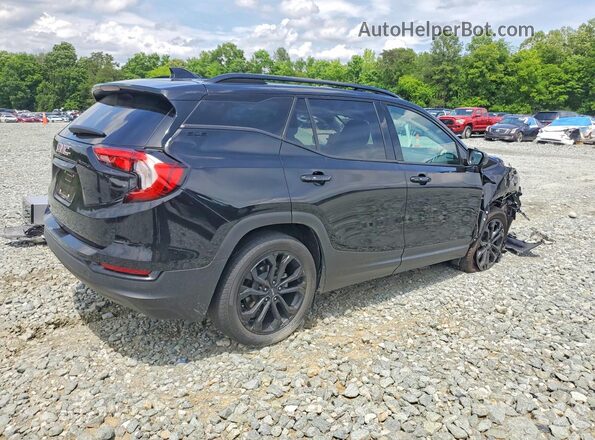 3GKALMEV9ML400899 2021 GMC TERRAIN Black უკანა მარჯვენა
