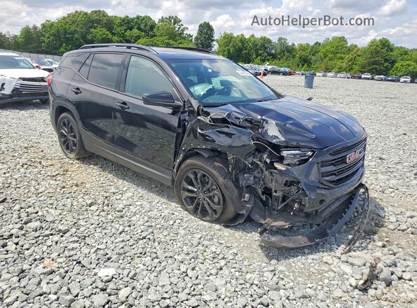 3GKALMEV9ML400899 2021 GMC TERRAIN Black წინა მარჯვენა
