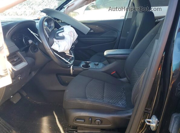 3GKALMEV9ML400899 2021 GMC TERRAIN Black წინა სალონის ხედი