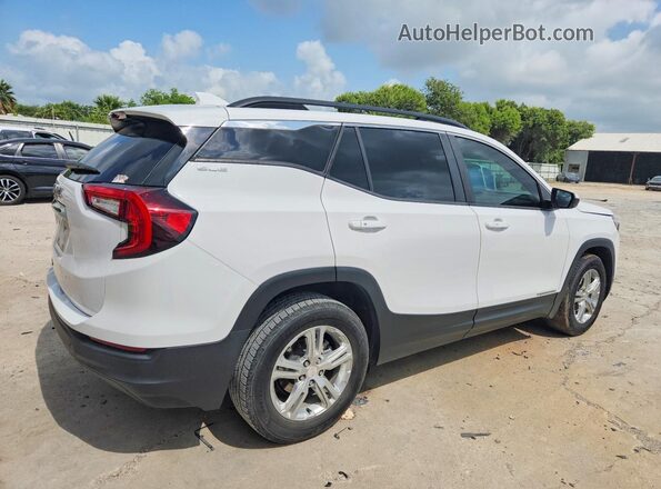 3GKALMEV9NL168192 2022 GMC TERRAIN White უკანა მარჯვენა