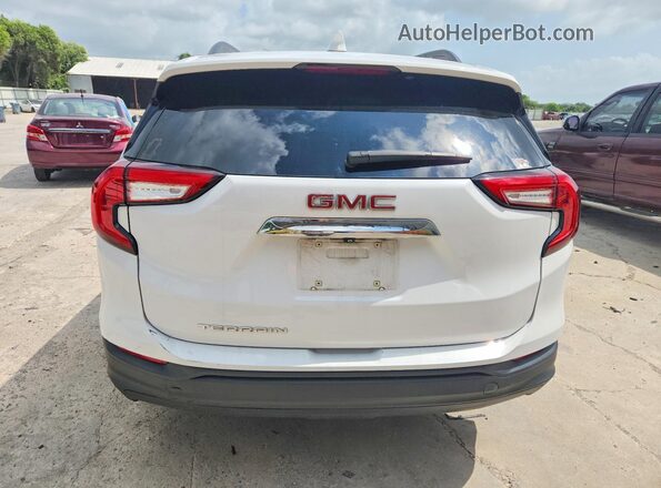 3GKALMEV9NL168192 2022 GMC TERRAIN White უკანა ხედი