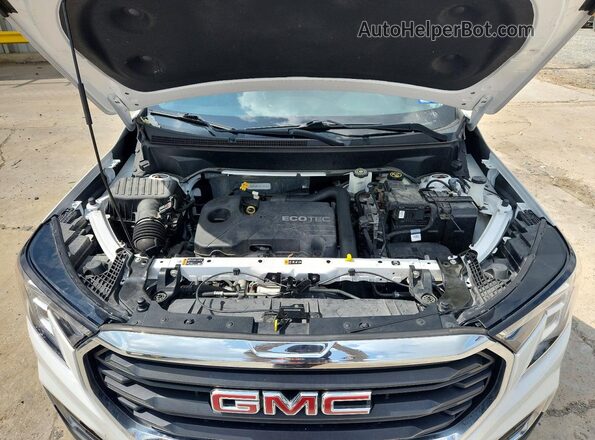 3GKALMEV9NL168192 2022 GMC TERRAIN White უკანა სალონის ხედი