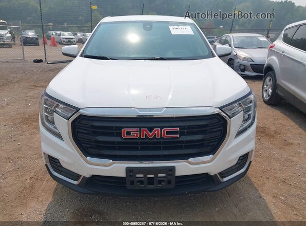 3GKALMEV9NL248298 2022 GMC TERRAIN Белый Вид задней части салона