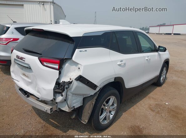 3GKALMEV9NL248298 2022 GMC TERRAIN Белый Задняя правая четверть