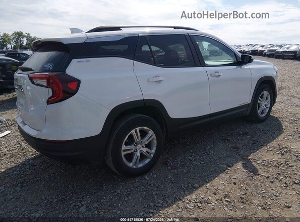 3GKALMEV9NL287313 2022 GMC TERRAIN White უკანა მარჯვენა