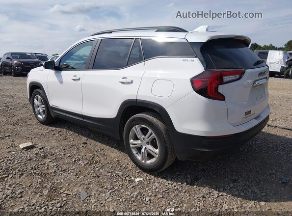 3GKALMEV9NL287313 2022 GMC TERRAIN White უკანა მარცხენა