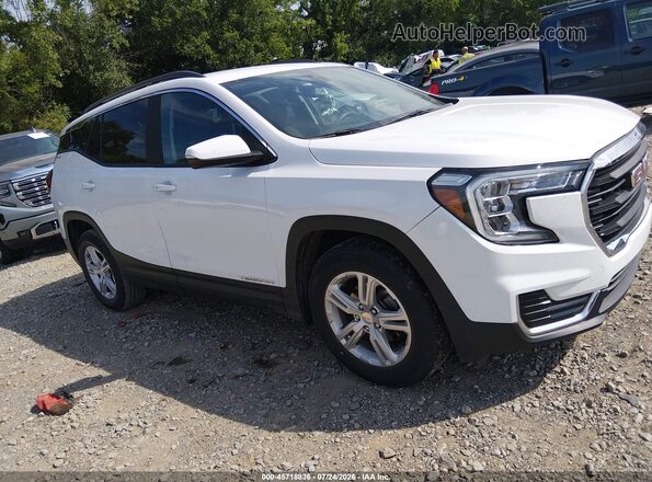 3GKALMEV9NL287313 2022 GMC TERRAIN White უკანა სალონის ხედი