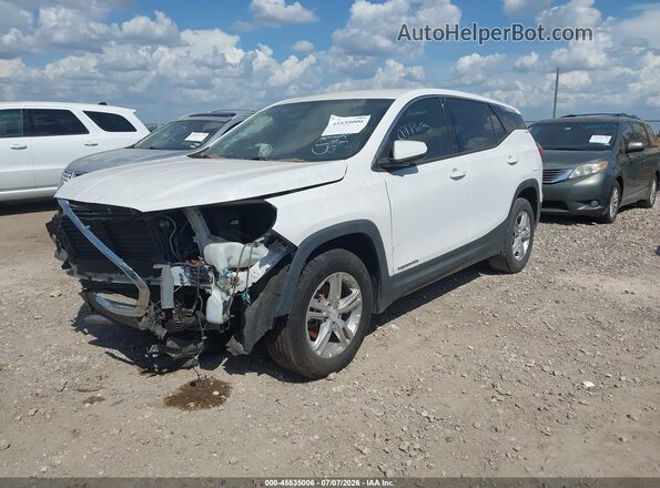 3GKALMEVXJL206488 2018 GMC TERRAIN  წინა მარცხენა ხედი სამი მეოთხედიდან