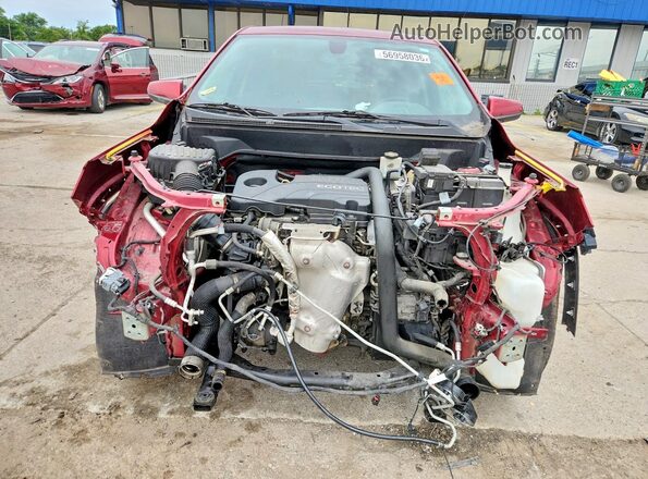 3GKALMEVXJL249180 2018 GMC TERRAIN Burgundy Դիմացի տեսք