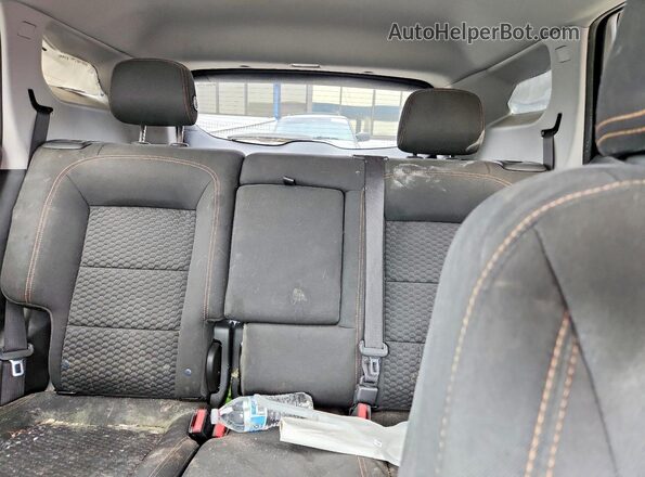 3GKALMEVXJL249180 2018 GMC TERRAIN Burgundy Հետևի նստատեղերի տեսք