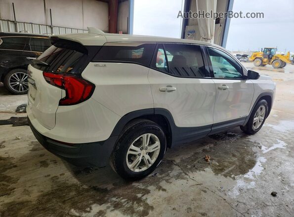 3GKALMEVXJL368220 2018 GMC TERRAIN Белый Задняя правая четверть