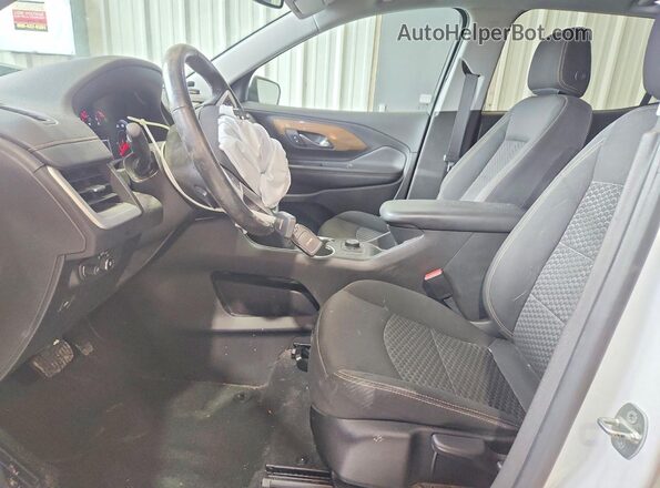 3GKALMEVXJL368220 2018 GMC TERRAIN Белый Вид салона спереди