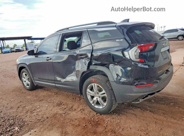 3GKALMEVXJL386801 2018 GMC TERRAIN Black Trasero izquierdo