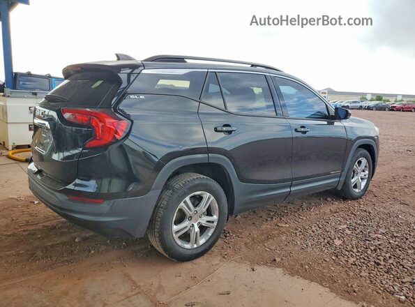 3GKALMEVXJL386801 2018 GMC TERRAIN Black Trasero derecho