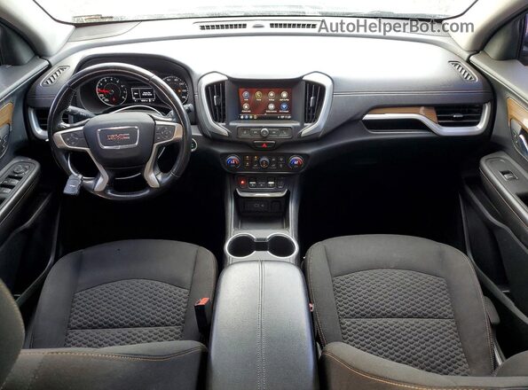 3GKALMEVXJL386801 2018 GMC TERRAIN Black Vista del salpicadero