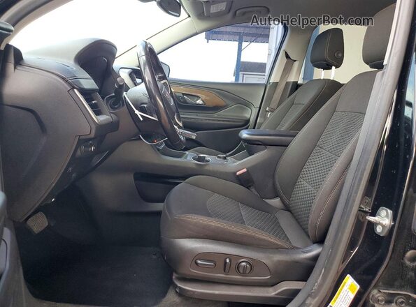 3GKALMEVXJL386801 2018 GMC TERRAIN Black Vista interior delantera