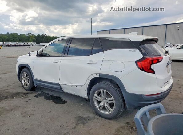 3GKALMEVXKL106005 2019 GMC TERRAIN White Հետևի ձախ