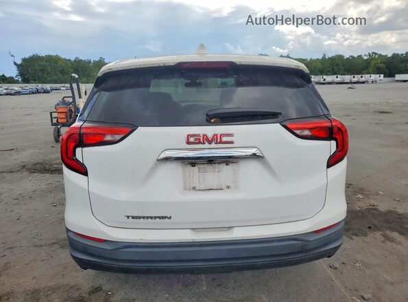 3GKALMEVXKL106005 2019 GMC TERRAIN White Հետևի տեսք
