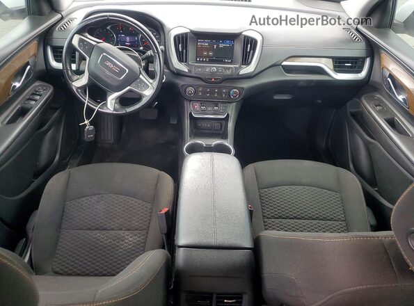 3GKALMEVXKL106005 2019 GMC TERRAIN White Առջևի վահանակի տեսք