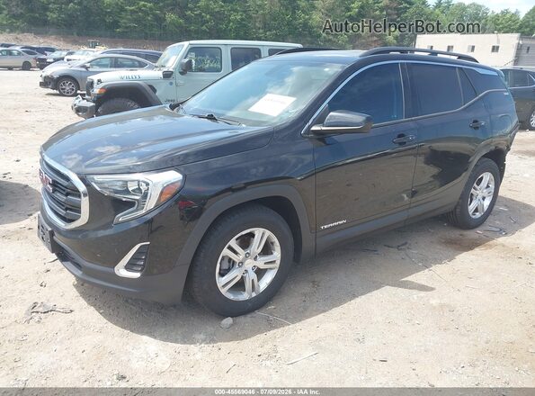 3GKALMEVXKL162980 2019 GMC TERRAIN Black Front left