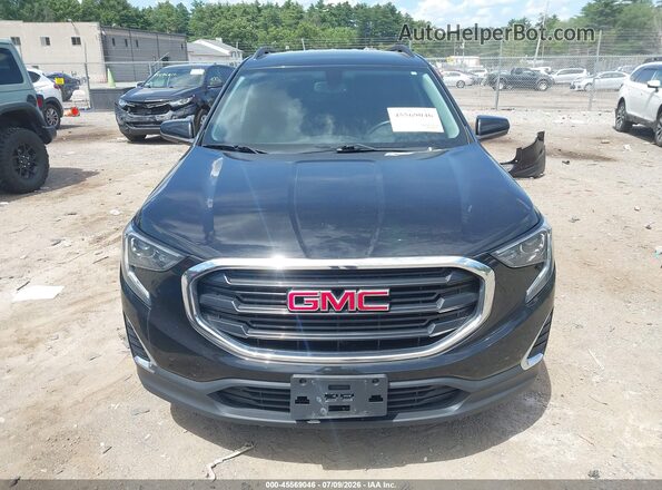 3GKALMEVXKL162980 2019 GMC TERRAIN Black Rear interior view