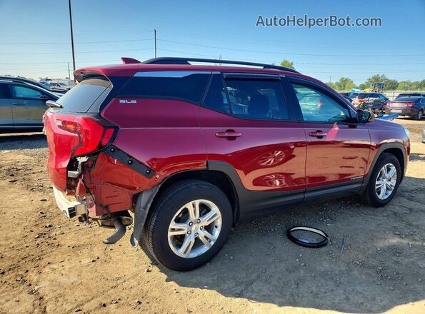 3GKALMEVXKL253926 2019 GMC TERRAIN Red Trasero derecho