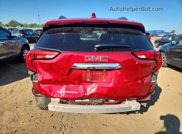 3GKALMEVXKL253926 2019 GMC TERRAIN Red Vista trasera