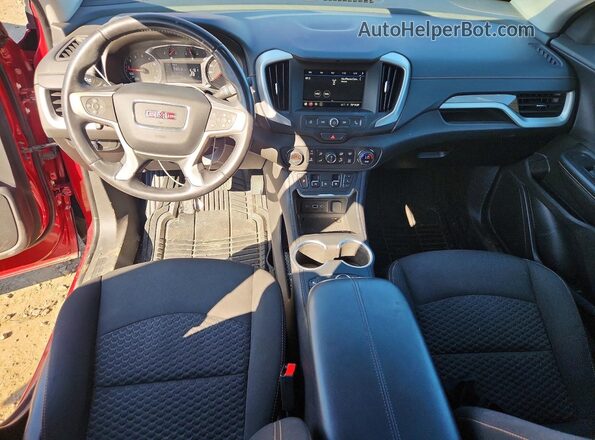 3GKALMEVXKL253926 2019 GMC TERRAIN Red Vista del salpicadero
