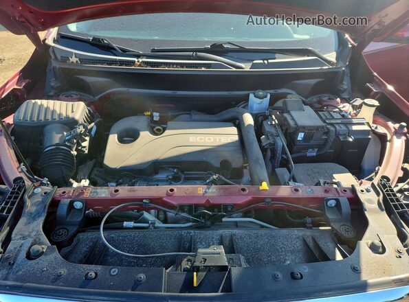 3GKALMEVXKL253926 2019 GMC TERRAIN Red Vista interior trasera