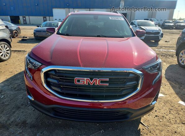 3GKALMEVXKL253926 2019 GMC TERRAIN Red Vista frontal