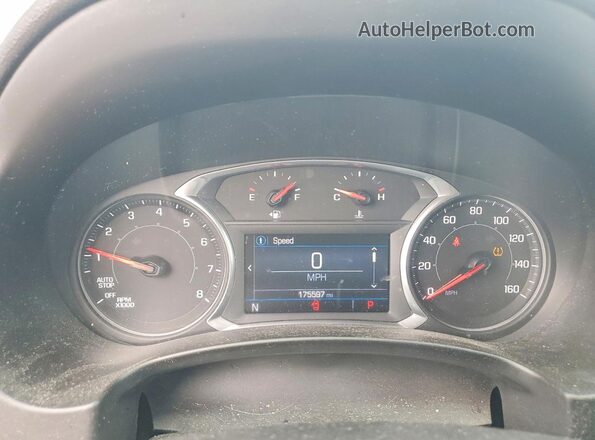 3GKALMEVXKL350589 2019 GMC TERRAIN Серебряный Вид щитка приборов