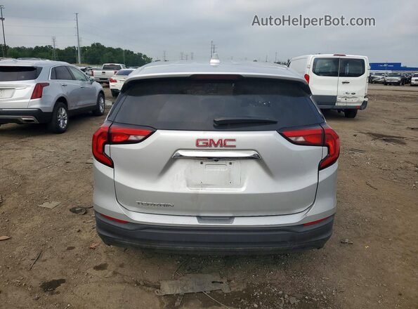3GKALMEVXKL350589 2019 GMC TERRAIN Серебряный Вид сзади