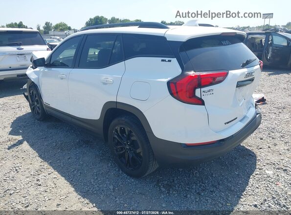 3GKALMEVXLL222161 2020 GMC TERRAIN Белый Задняя левая четверть