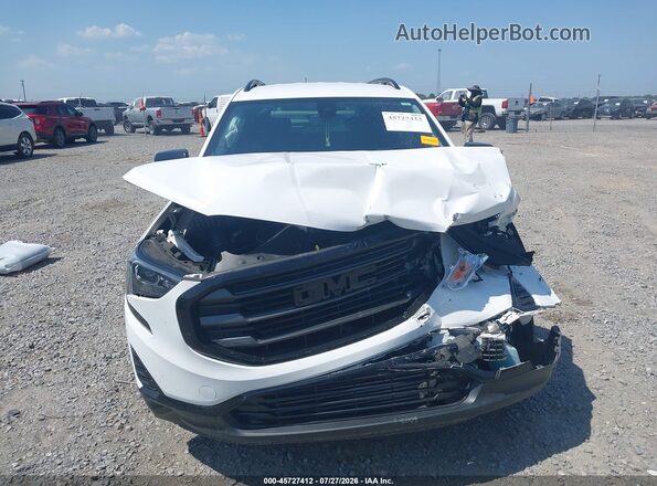 3GKALMEVXLL222161 2020 GMC TERRAIN Белый Вид щитка приборов