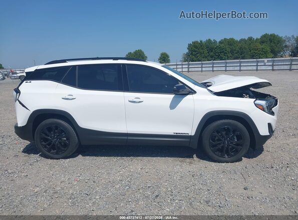3GKALMEVXLL222161 2020 GMC TERRAIN Белый Вид задней части салона