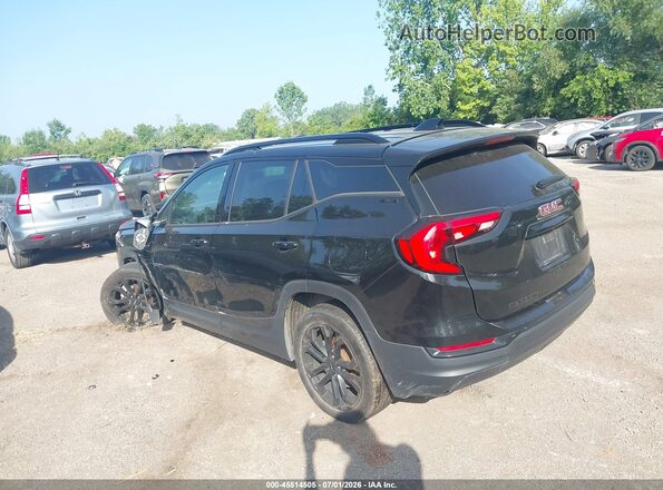 3GKALMEVXLL271196 2020 GMC TERRAIN Black Trasero izquierdo