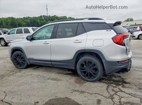 3GKALMEVXLL341568 2020 GMC TERRAIN Серебряный Задняя левая четверть