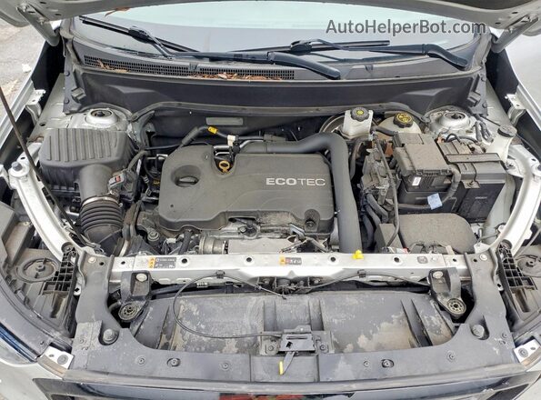 3GKALMEVXLL341568 2020 GMC TERRAIN Серебряный Вид подкапотного пространства