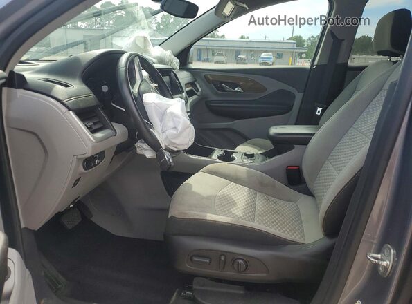 3GKALMEVXML380727 2021 GMC TERRAIN Gray Vista interior delantera