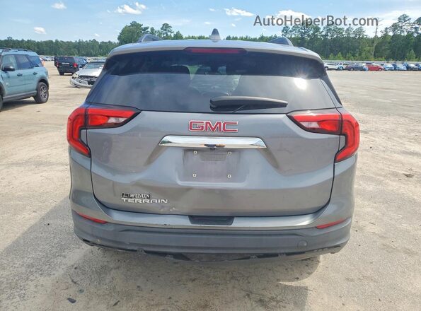 3GKALMEVXML380727 2021 GMC TERRAIN Gray Vista trasera