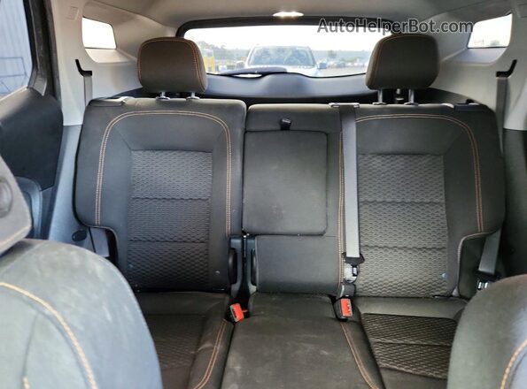 3GKALMEVXML391386 2021 GMC TERRAIN Black Vista de los asientos traseros