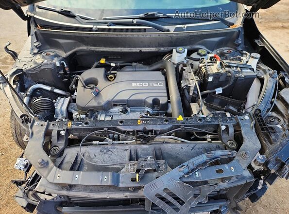 3GKALMEVXML391386 2021 GMC TERRAIN Black Vista del compartimento del motor