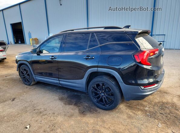 3GKALMEVXML391386 2021 GMC TERRAIN Black Trasero izquierdo