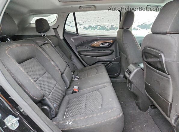 3GKALMEVXML396779 2021 GMC TERRAIN Black უკანა სალონის ხედი