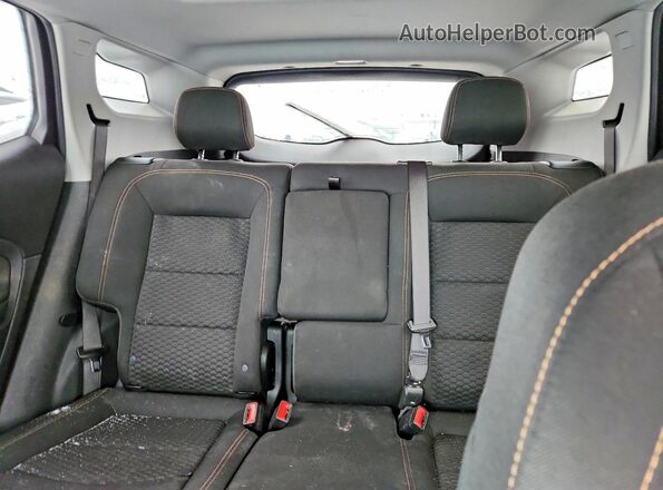 3GKALMEVXML396779 2021 GMC TERRAIN Black უკანა სავარძლების ხედი