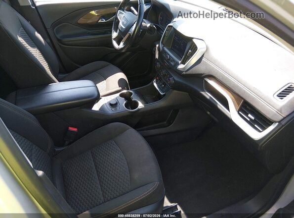 3GKALMEX0JL128188 2018 GMC TERRAIN Silver Widok wnętrza z przodu