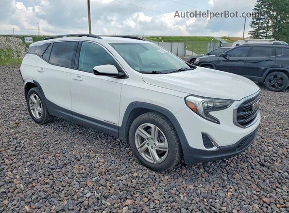 3GKALMEX3KL135878 2019 GMC TERRAIN White Delantero derecho