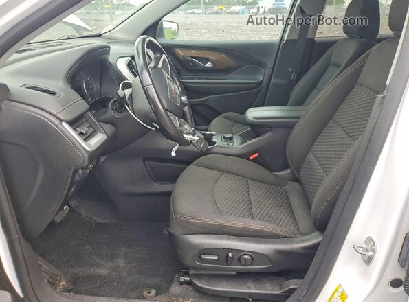 3GKALMEX3KL135878 2019 GMC TERRAIN White Vista interior delantera